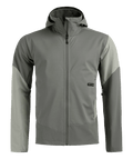 "ORTLER SOFTSHELL PLUS JACKET M" - "dark sage"