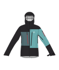 "3L DEEP SHELL JACKET W" - "black raven"