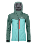 "3L RAVINE SHELL JACKET W" - "ice waterfall"
