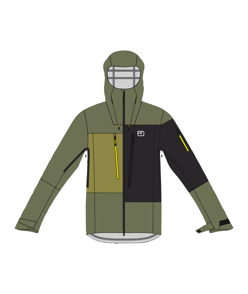 "3L DEEP SHELL JACKET M" - "wild herbs"