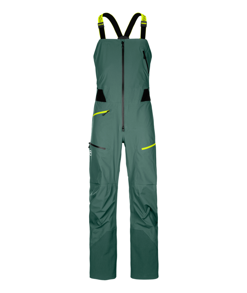 "3L DEEP SHELL BIB PANTS M" - "arctic grey"