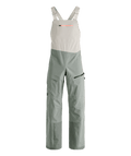 "RAVINE PLUS 3L BIB PANTS W" - "green sage"