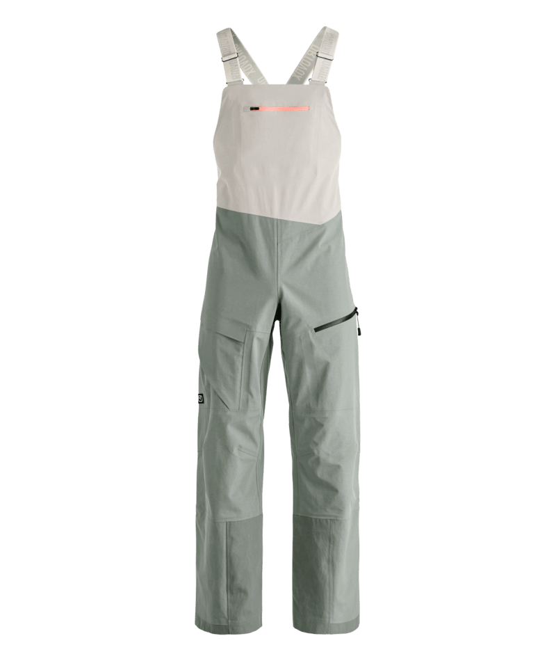 "RAVINE PLUS 3L BIB PANTS W" - "green sage"