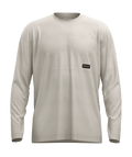 "185 MERINO PATCH LS M" - "white tea"