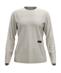 "185 MERINO PATCH LS W" - "white tea"