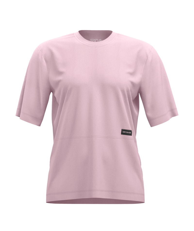 "185 MERINO PATCH TS W" - "dawn rose"