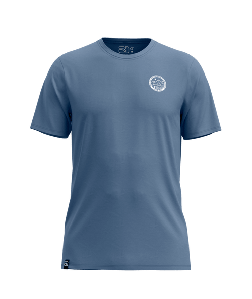 "185 MERINO MTN BADGE TS M" - "light nunatak"