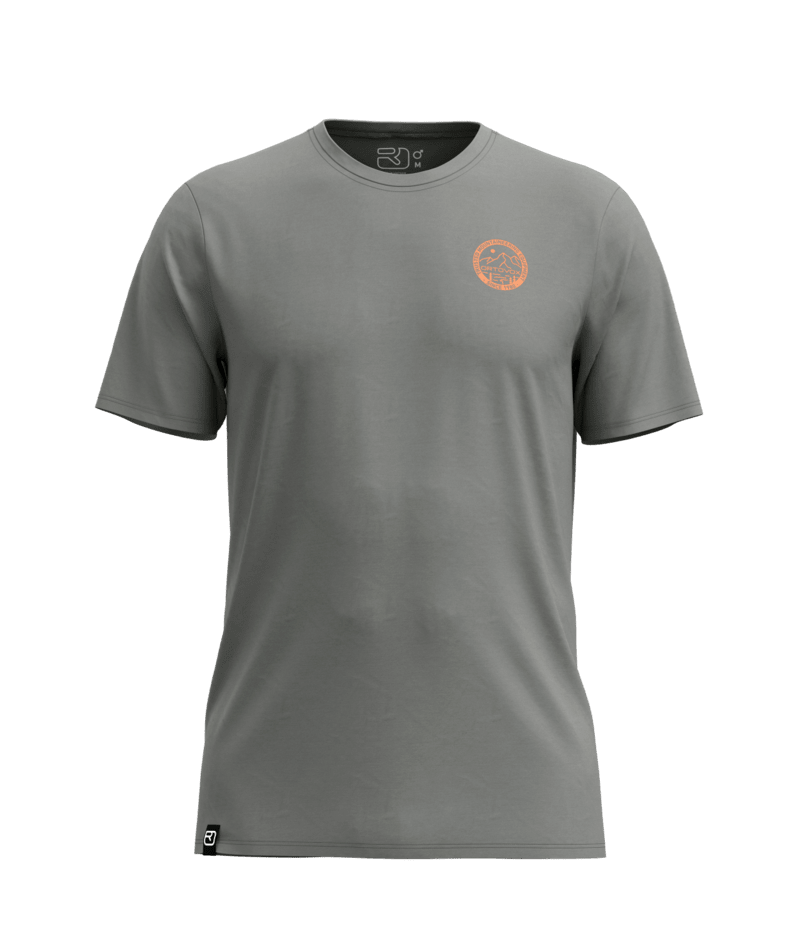 "185 MERINO MTN BADGE TS M" - "dark sage"
