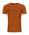 "150 COOL MOUNTAIN TS M" - "bristle brown"