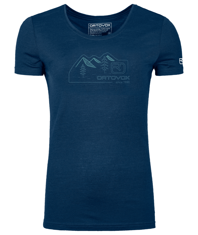 "150 COOL VINTAGE BADGE TS W" - "deep ocean"