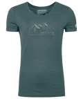 "150 COOL VINTAGE BADGE TS W" - "dark arctic grey"