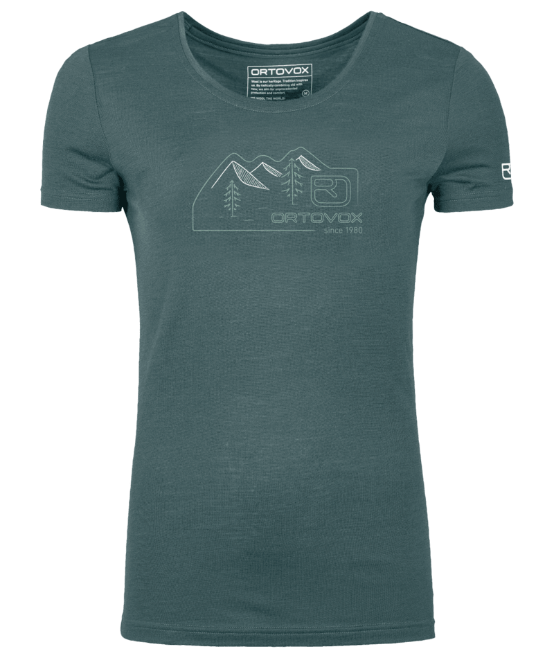 "150 COOL VINTAGE BADGE TS W" - "dark arctic grey"