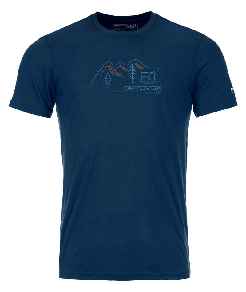 "150 COOL VINTAGE BADGE TS M" - "deep ocean"
