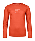 "150 COOL MTN SILHOUETTE LS W" - "sunset orange"