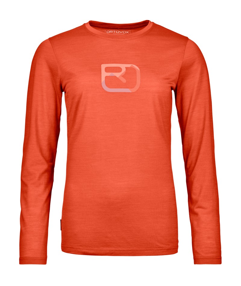 "150 COOL MTN SILHOUETTE LS W" - "sunset orange"