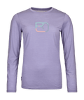 "150 COOL MTN SILHOUETTE LS W" - "lush lavender"