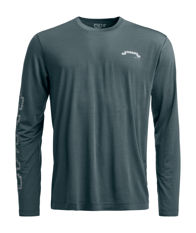 "150 COOL PILLOW LS M" - "dark arctic grey"