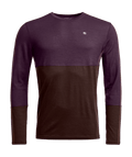 "185 ROCK'N'WOOL LONG SLEEVE M" - "dark wild berry"
