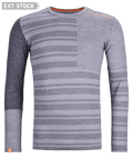 "185 ROCK'N'WOOL LONG SLEEVE M" - "grey blend"