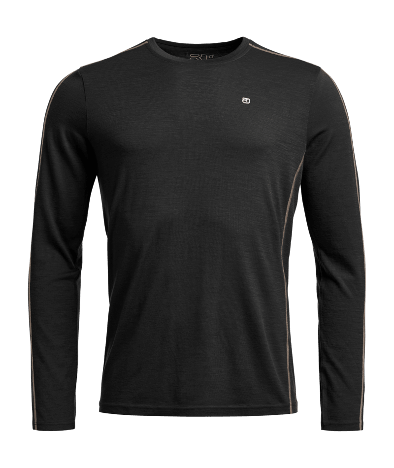 "185 ROCK'N'WOOL LONG SLEEVE M" - "black raven"