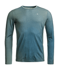 "185 ROCK'N'WOOL PRINT LS M" - "aop green sage"