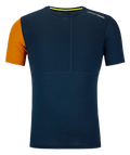 "185 ROCK’N’WOOL SHORT SLEEVE M" - "deep ocean"