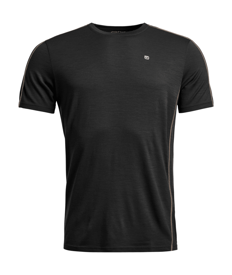 "185 ROCK’N’WOOL SHORT SLEEVE M" - "black raven"