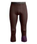 "185 ROCK’N’WOOL SHORT PANTS M" - "dark chestnut"