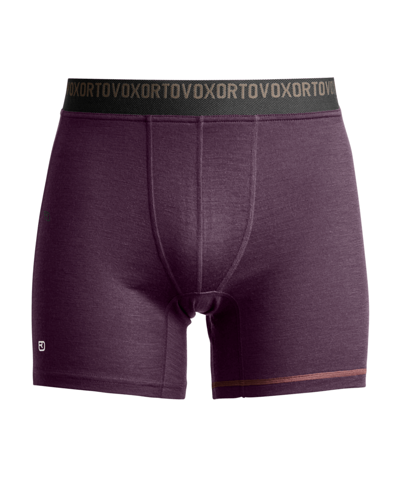 "185 ROCK'N'WOOL BOXER M" - "dark wild berry"