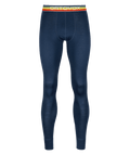 "185 ROCK’N’WOOL LONG PANTS M" - "deep ocean"