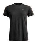 "185 ROCK’N’WOOL SHORT SLEEVE W" - "black raven"