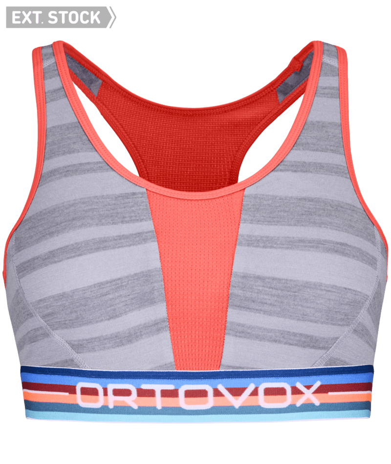 "185 ROCK’N’WOOL SPORT TOP W" - "grey blend"