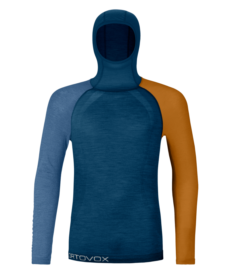 "120 COMP LIGHT HOODY M" - "petrol blue"