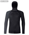 "120 COMP LIGHT HOODY M" - "black raven"