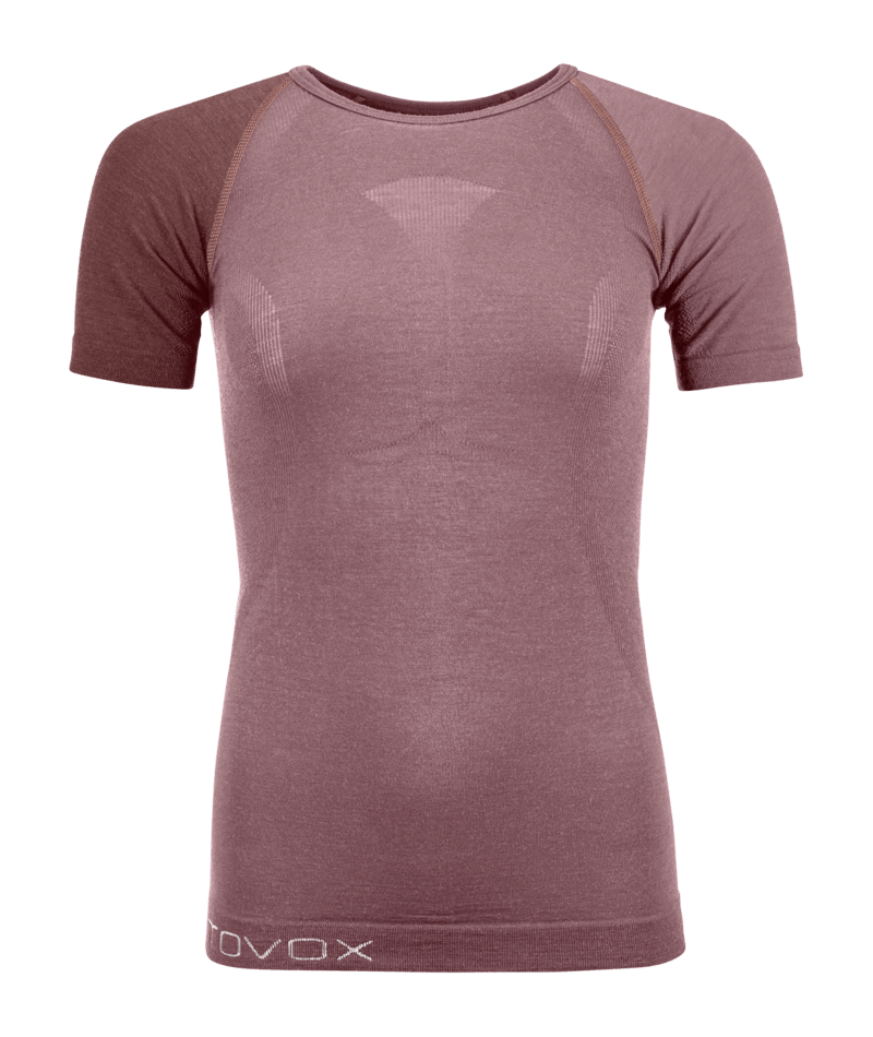 "120 COMP LIGHT SHORT SLEEVE W" - "dusk rose"