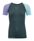 "120 COMP LIGHT SHORT SLEEVE W" - "dark arctic grey"