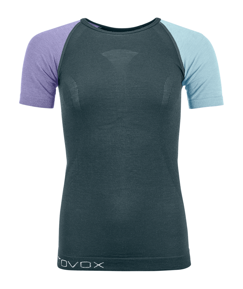"120 COMP LIGHT SHORT SLEEVE W" - "dark arctic grey"