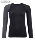 "120 COMP LIGHT LONG SLEEVE W" - "black raven"