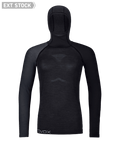 "120 COMP LIGHT HOODY W" - "black raven"