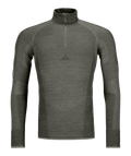 "230 COMPETITION ZIP NECK M" - "dark sage"