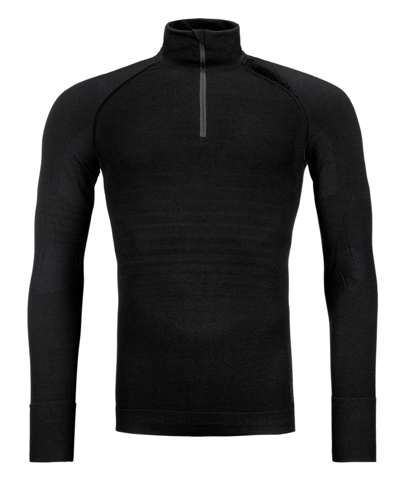 "230 COMPETITION ZIP NECK M" - "black raven"