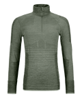 "230 COMPETITION ZIP NECK W" - "arctic grey"