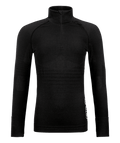"230 COMPETITION ZIP NECK W" - "black raven"