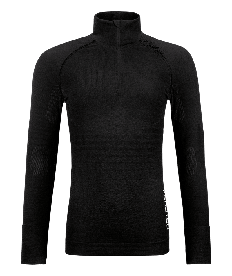 "230 COMPETITION ZIP NECK W" - "black raven"
