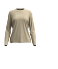 "185 MERINO SUNRISE LS W" - "dark linen"