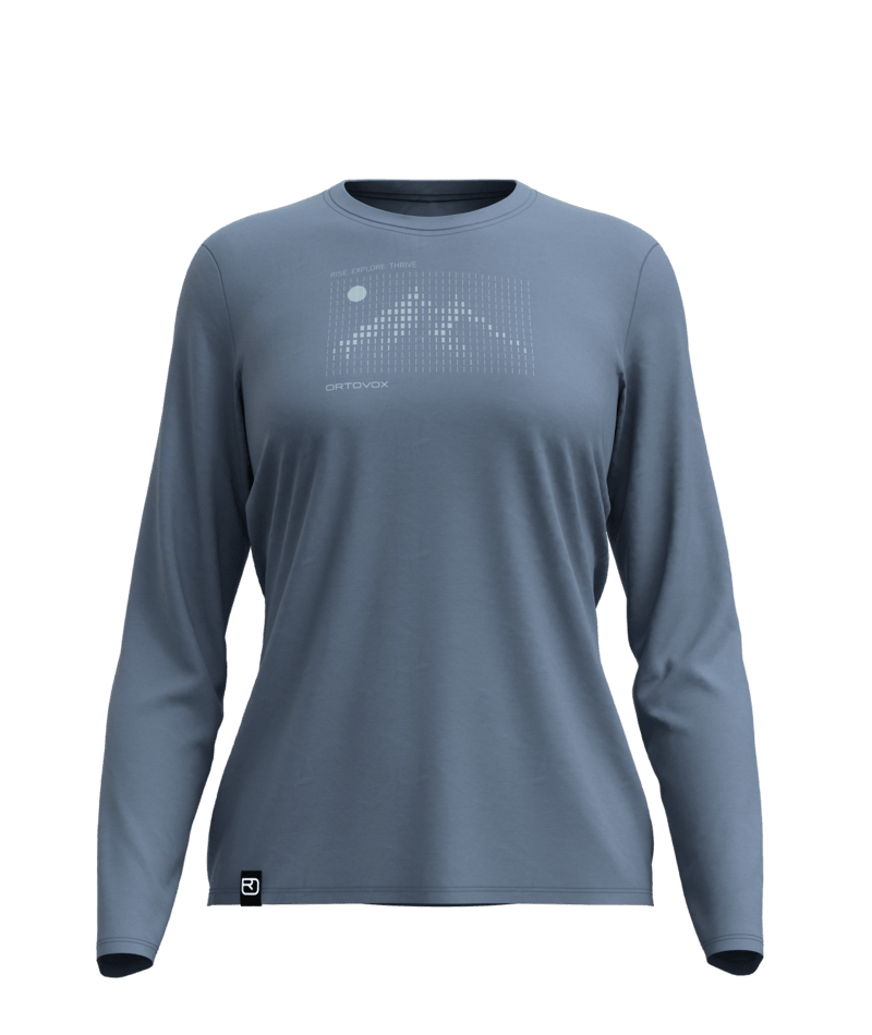 "185 MERINO SUNRISE LS W" - "light nunatak"