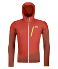 "LADIZ HYBRID JACKET M" - "clay orange"