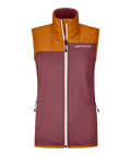 "FLEECE PLUS VEST  W" - "mountain rose"
