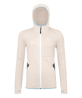 "FLEECE HOODY W" - "white chalk"