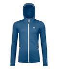 "FLEECE HOODY W" - "sea surface"